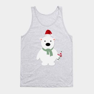 Christmas Polar Bear Tank Top